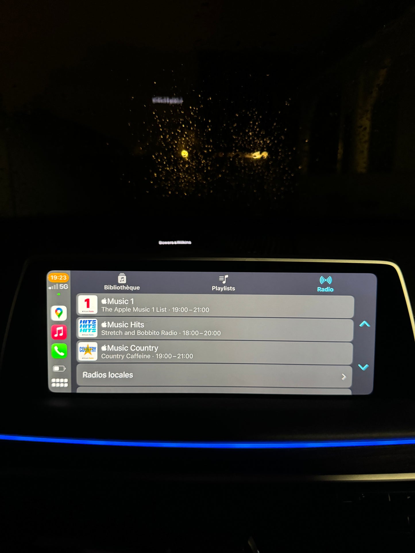 Apple CarPlay d'origine constructeur