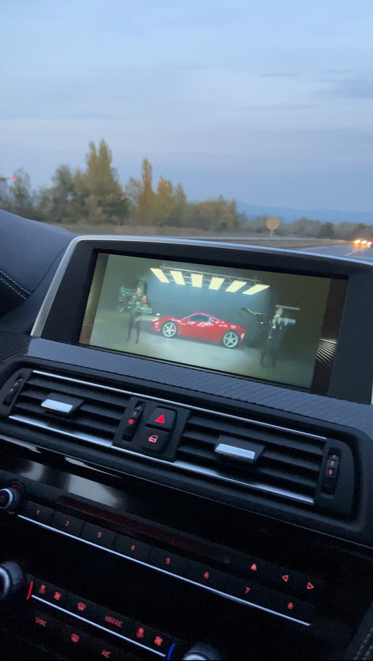 Vidéo durant la conduite